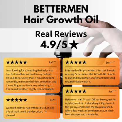 BETTERMEN Hair Growth Oil