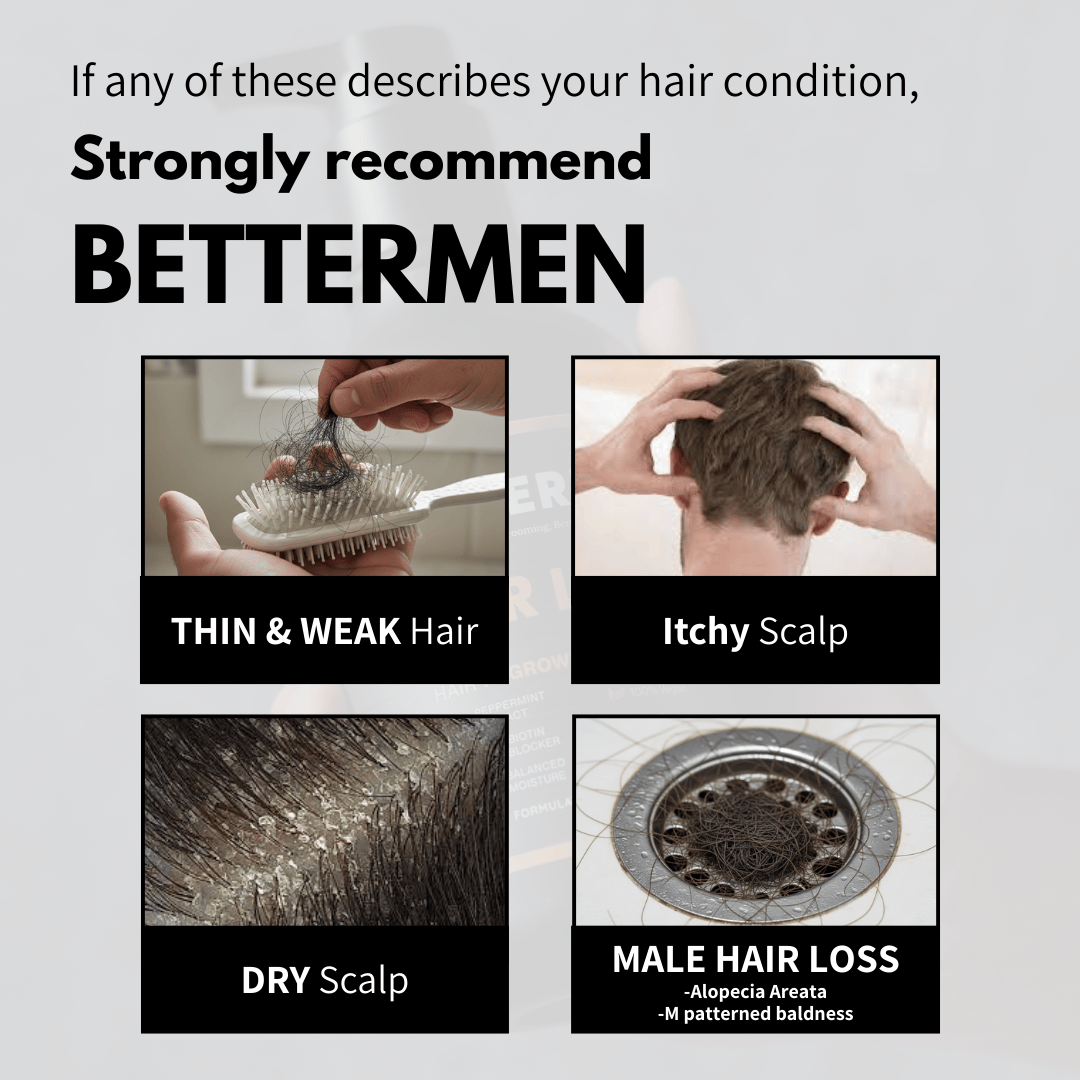 BETTERMEN Anti Hair Loss Shampoo
