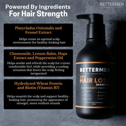 BETTERMEN Anti Hair Loss Shampoo